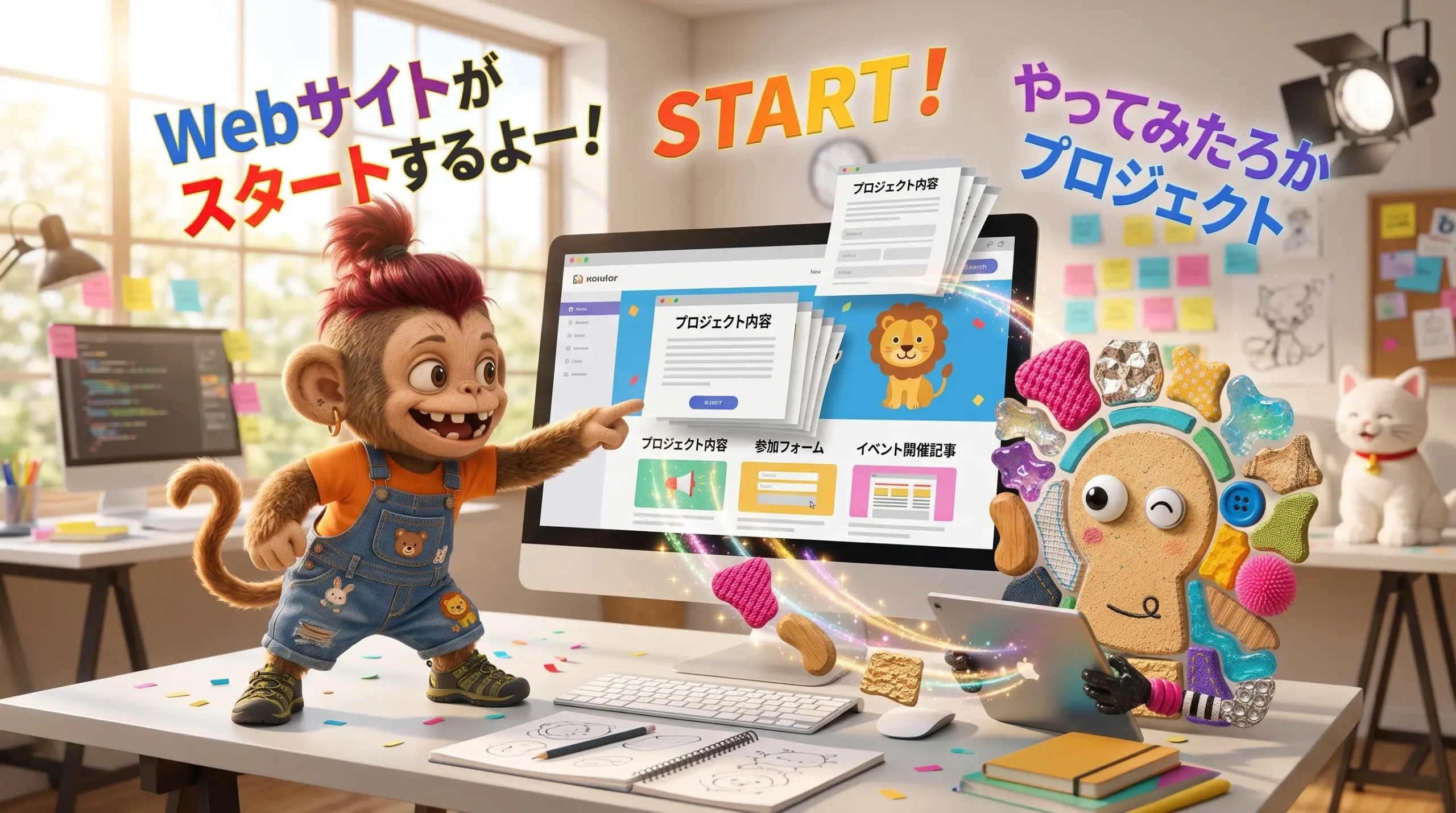 公式WEBサイト、できたで！「やってみたろかプロジェクト」始動！